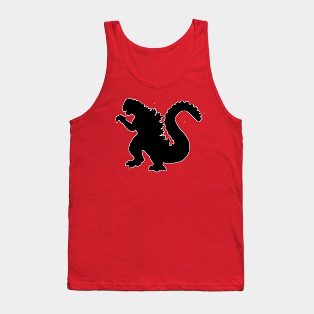 godzilla Tank Top by Rizstor